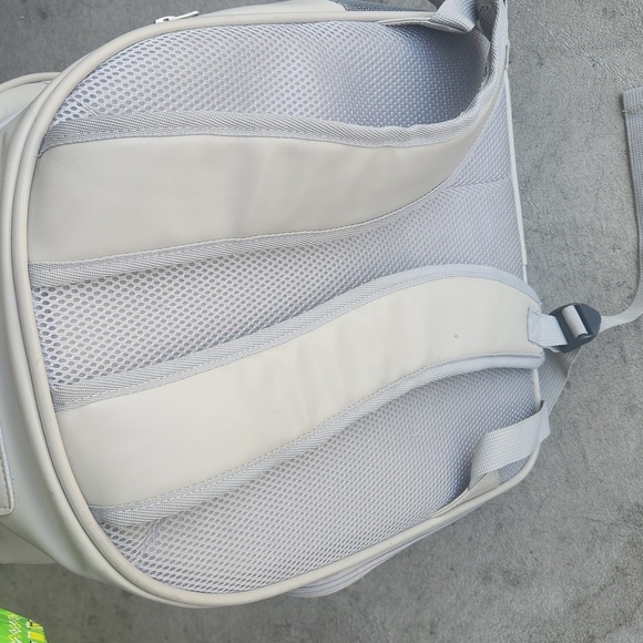 Gray Dog Carrier Backpack with Travel-Friendly Design - Picture 4 of 5